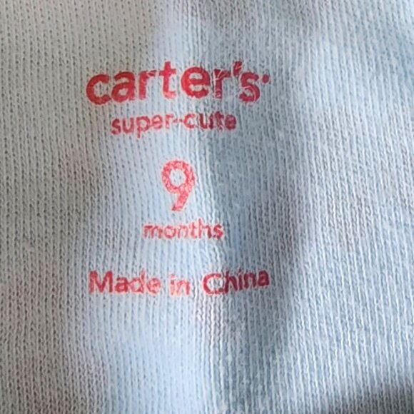 Carters Cute Little Flower Outfit Size 9 Months - Picture 5 of 5